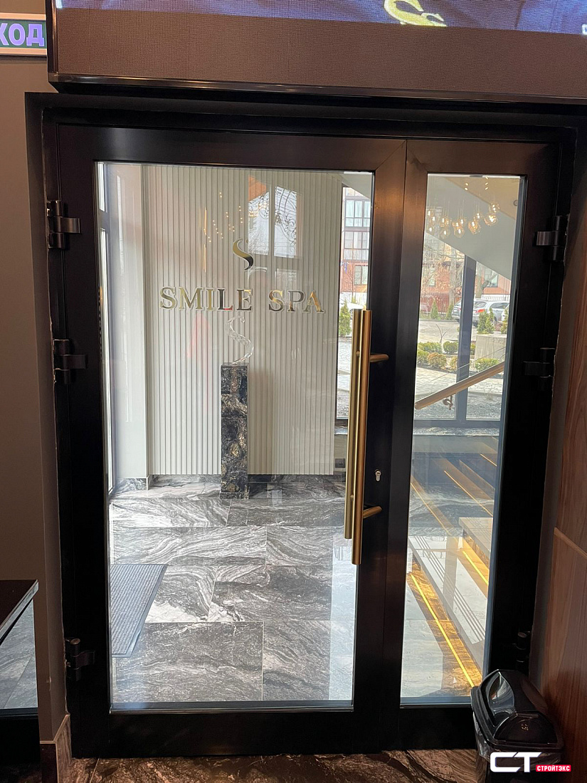 ДПМО-2 EIS-60 Дверь противопожарная металлическая двупольная с полным остеклением EIS60